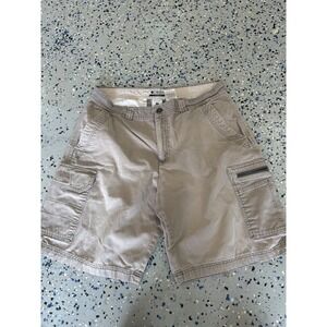 Columbia Sportswear Mens Cargo Shorts‎ Size 36 Beige Outdoor Casual